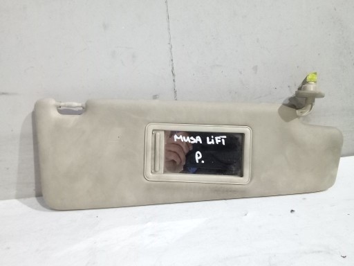 Lancia Musa lift cover przeciwsloneczna right