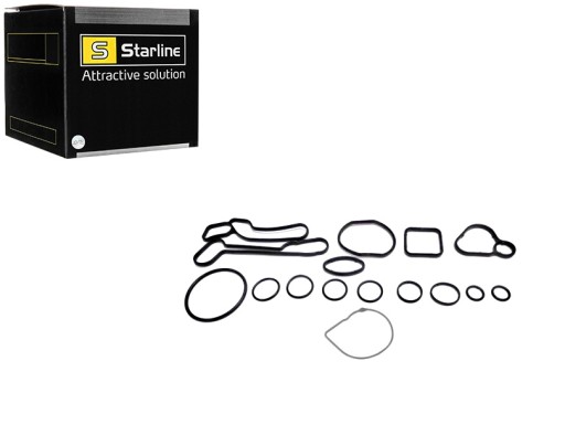 9026 - КОМПЛЕКТ ПРОКЛАДОК МАСЛЯНОГО РАДІАТОРА GM STARLINE