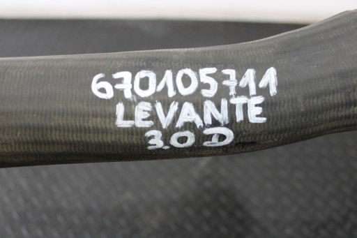 hose wiring of the intercooler MASERATI LEVANTE M161 670105711