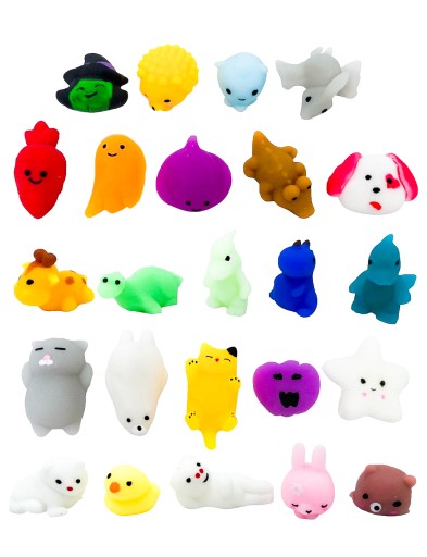 MOCHI SQUISHY FIDGET POP IT SQUISHES 24шт