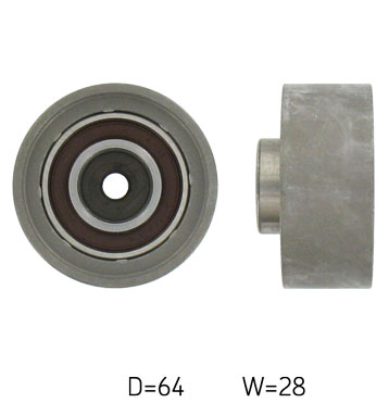 21045 - ШКИВ РЕМНЯ ГРМ VW 2.4 D