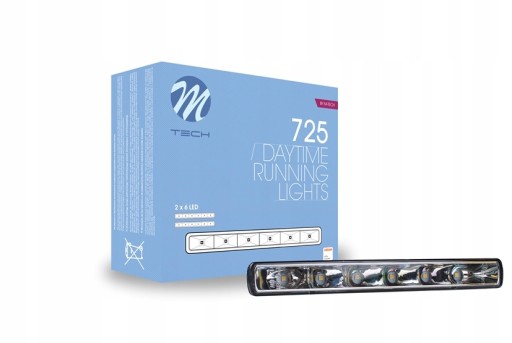 Світлодіодні денні ходові вогні DRL LDO725 725 E4