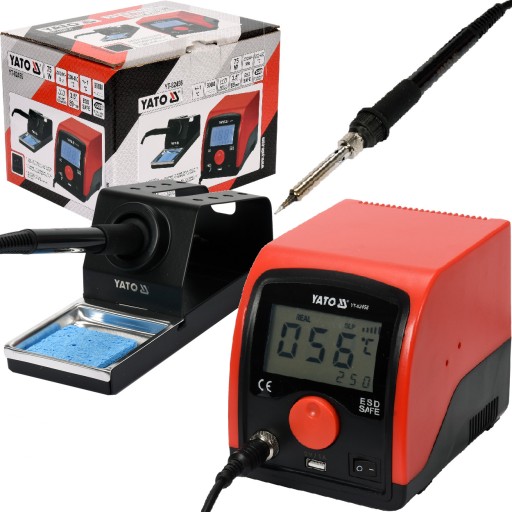 ПАЯЛЬНАЯ СТАНЦИЯ 75ВТ С ЖКИ 3,5″ НАКОНЕЧНИКОМ 900M YT-82456