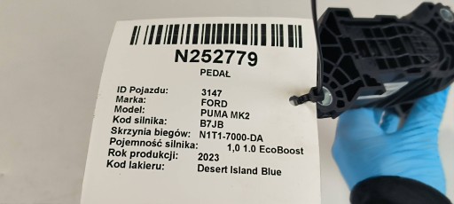 PEDAL potentiometer Gas H1BC-9F836-A1E FORD PUMA MK2