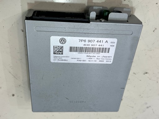 888.115.542 - Модуль камеры vw touareg 7p 7p6907441a рабочий!