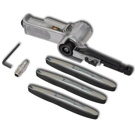 Пневматична шліфувальна машина з 3 шліфувальними стрічками