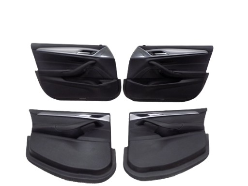 BMW G30 upholstery door side front rear part leather NIC KOMPLET
