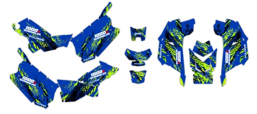 Шпон / наклейки quad Polaris Scrambler XP 1000S