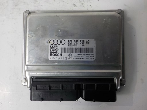 Контроллер компьютера audi a4 b6 0261208524 8e0909518aq