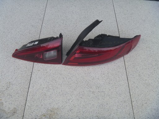 Alfa romeo giulia правий задній ліхтар led в крило європа 20690209