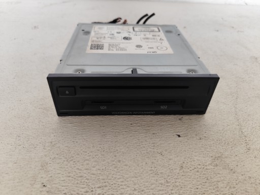 VOLKSWAGEN PASSAT B8 2017 player navigation devices RADIO MULTIMEDIA 3Q0035846A