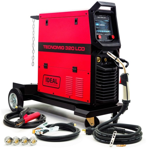 ЗВАРЮВАЛЬНИЙ АПАРАТ IDEAL TECNO MIG 320 LCD SYNERGIC TIG 300A