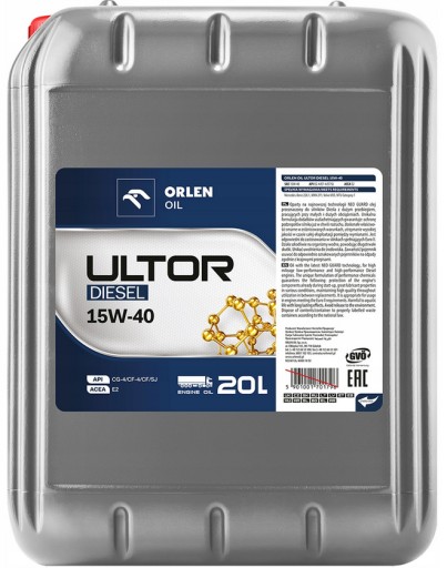 Orlen Ultor Diesel 15W40 20л