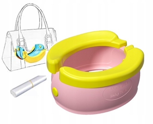 Горщик Primabobo багаторазовий, рожевий