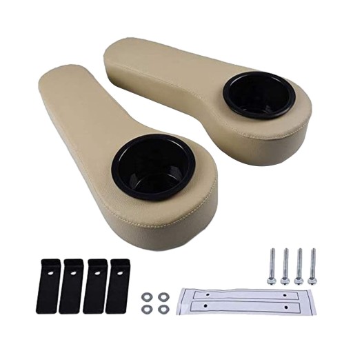 КОРИЧНЕВИЙ ПІДЛІКОТНИК ДЛЯ ВІЗКА ДЛЯ ГОЛЬФУ