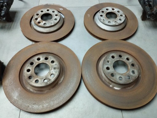 VW Golf VII 7 2.0 TSI calipers front rear part discs brake 5Q0615405CT 406CT