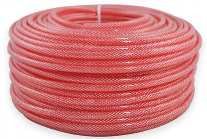 MIG ПВХ технический шланг красный fi 5x8 50 м