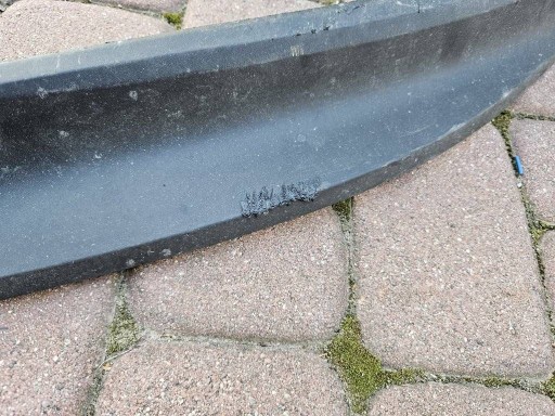 lišta nárazníku dol dolní pravý hokej spoiler poškozené Opel Astra K 39130505