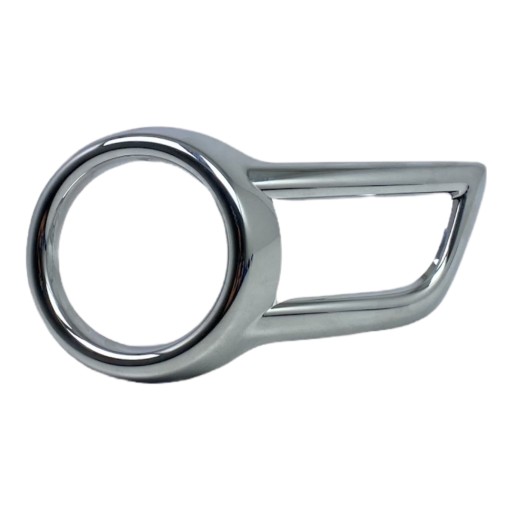 9684523277 - Хромированная галогенная рамка левая Citroen C4 и Lift