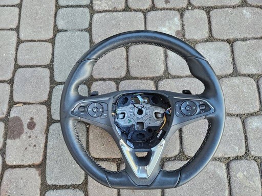steering wheel, leather skorzana multifunkcja nice #A102 Opel Mokka B 98443840YX