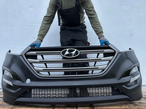Бампер передний hyundai tucson iii 3 2015- в сборе 86511-d7100 целый