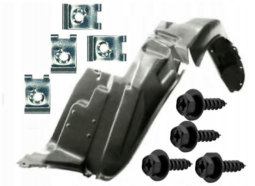 7406FL1T - Opel AGILA 2008-2015 ЗАЖИМЫ колесной арки Пд ЛЕВЫЙ