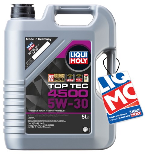 LIQUI MOLY TOP TEC 4500 5W-30 5л 2318 + БЕЗКОШТОВНО