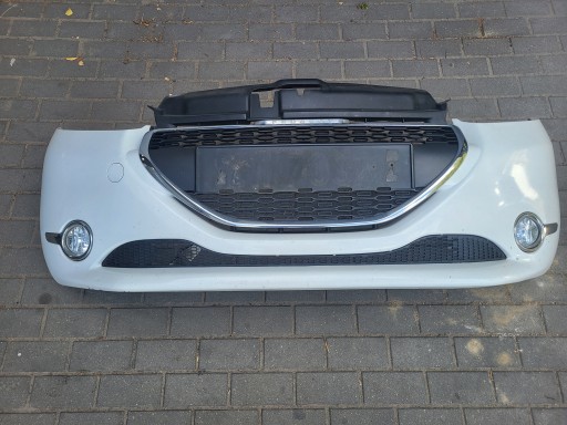 Передний бампер в сборе peugeot 208 i 12- белый ewp ewpb