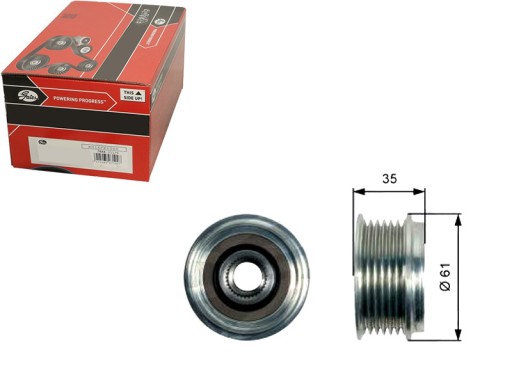 OAP7166 - Муфта генератора gates