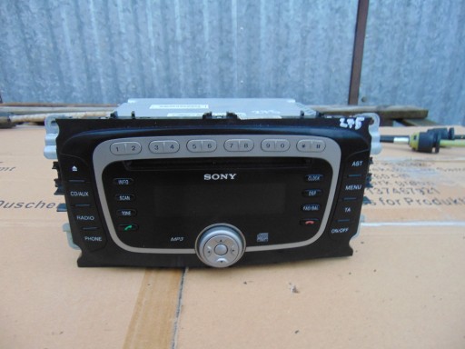 7M5T-18C939-EC - РАДІО SONY FORD FOCUS MK2 LIFT C-MAX MK1 LIFT КОД
