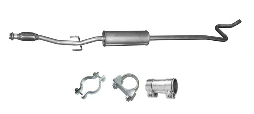 19.34 - CITROEN C-ELYSEE 1.2 VTi 2012-2014 средний глушитель