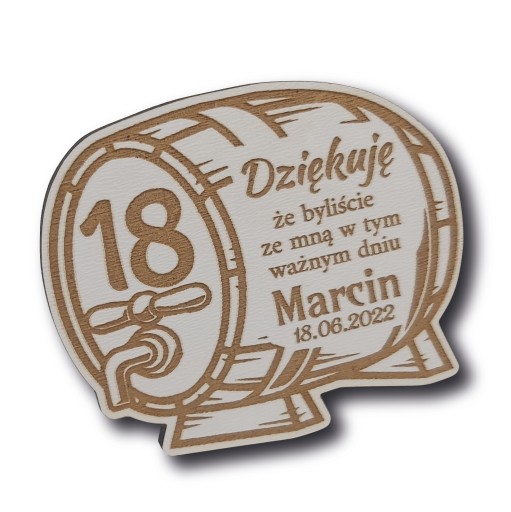 МАГНІТ подяка гостям 18 20 30 день народження