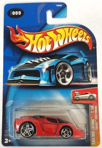 HW HOT WHEELS - Ferrari Enzo Tooned - red - 2004 - UNIKAT