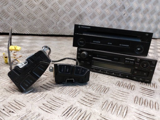 RADIO ODTWARZACZ BETA + CARICATORE CD + Comandi MULTIFUNKCJI VW BORA