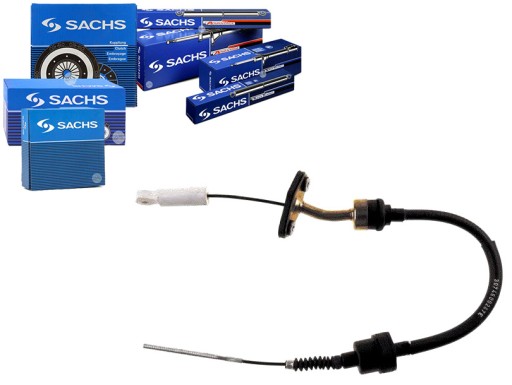 3074 600 - КАБЕЛЬ ЗЧЕПЛЕННЯ FIAT PALIO 1,0-1,6 96- SACHS