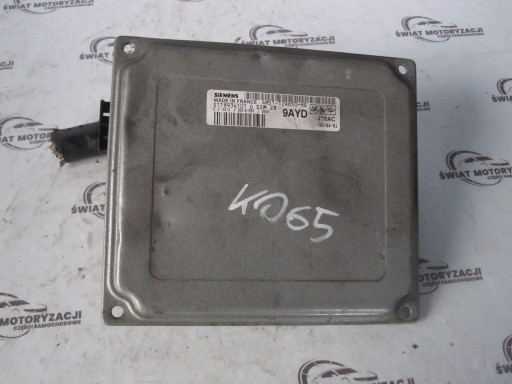 Ford focus mk2 комп'ютер контролер двигуна 4m51-12a650-hd 9ayd