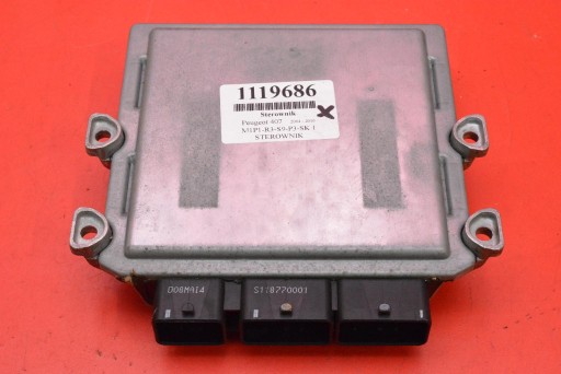 control unit of the engine 9655041480 PEUGEOT 407 2.0 HDI 136 KM 04-10