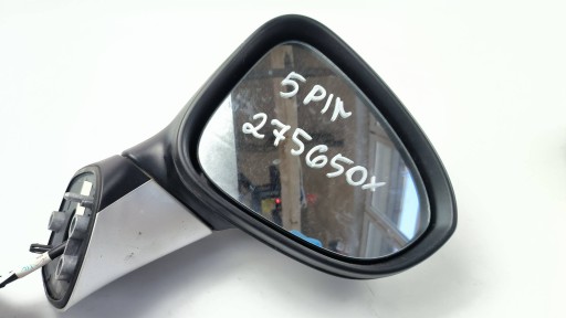 mirror right EU Z176 OPEL ZAFIRA C LIFT 5 PIN