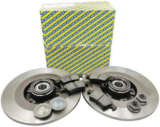 Диски + тормозные колодки задние RENAULT Laguna III