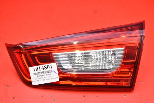 light right rear part rear P9373 MITSUBISHI ASX 1 and 10-12