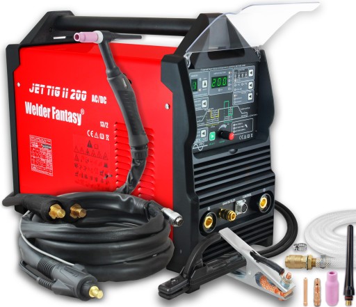 СВАРОЧНЫЙ АППАРАТ ИНВЕРТОРА TIG AC / DC JET II 200 IGBT PFC