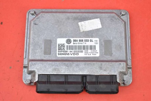 control unit of the engine 06A906033GL 5WP4036104 VW GOLF 5 V plus 1.6 8V 102 KM