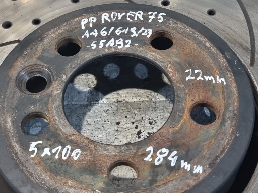 Disque Frein Droite Avant 284mm ROVER 75 2.0 CDT