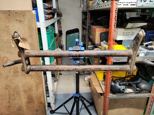 111NOS - Vw beetle трубка підвіски балка передня носова -65