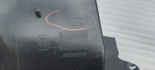 PORSCHE 911 992 mudguard right rear part 992810974G