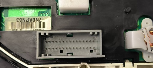 dials clock EU 8200218863 RENAULT LAGUNA II