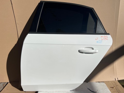 AUDI A4 B8 sedan door left rear. left rear part LY9C