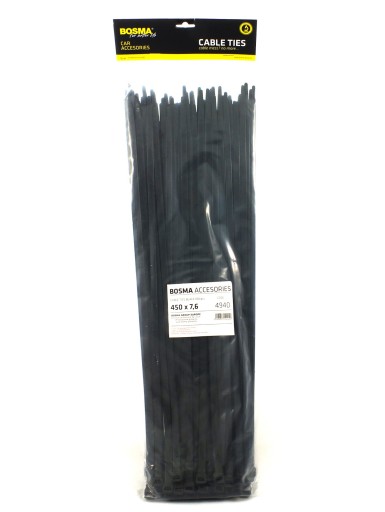 КАБЕЛЬНАЯ СТЯЖКА ЧЕРНАЯ 450/7. 6