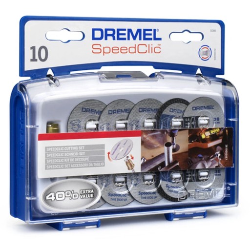 НАБІР ДЛЯ ДИСКОВ DREMEL SC690 10 ШТ. + ГОЛОВКА