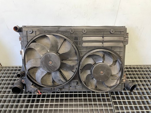 5K0 - Вентиляторы радиатора vw passat cc lift 2.0tsi 147kw комплект радиаторов